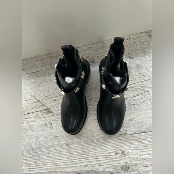 Women’s Ankle Boots with Embellishments Black Size 5 (36) - Picture 5 of 6